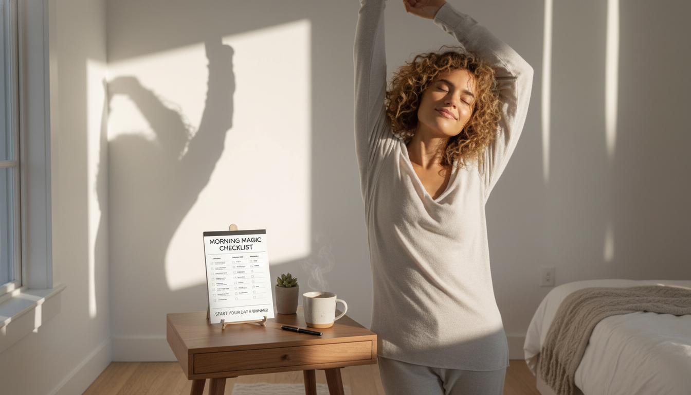 10-Step Morning Magic Checklist for a Calm, Focused Start