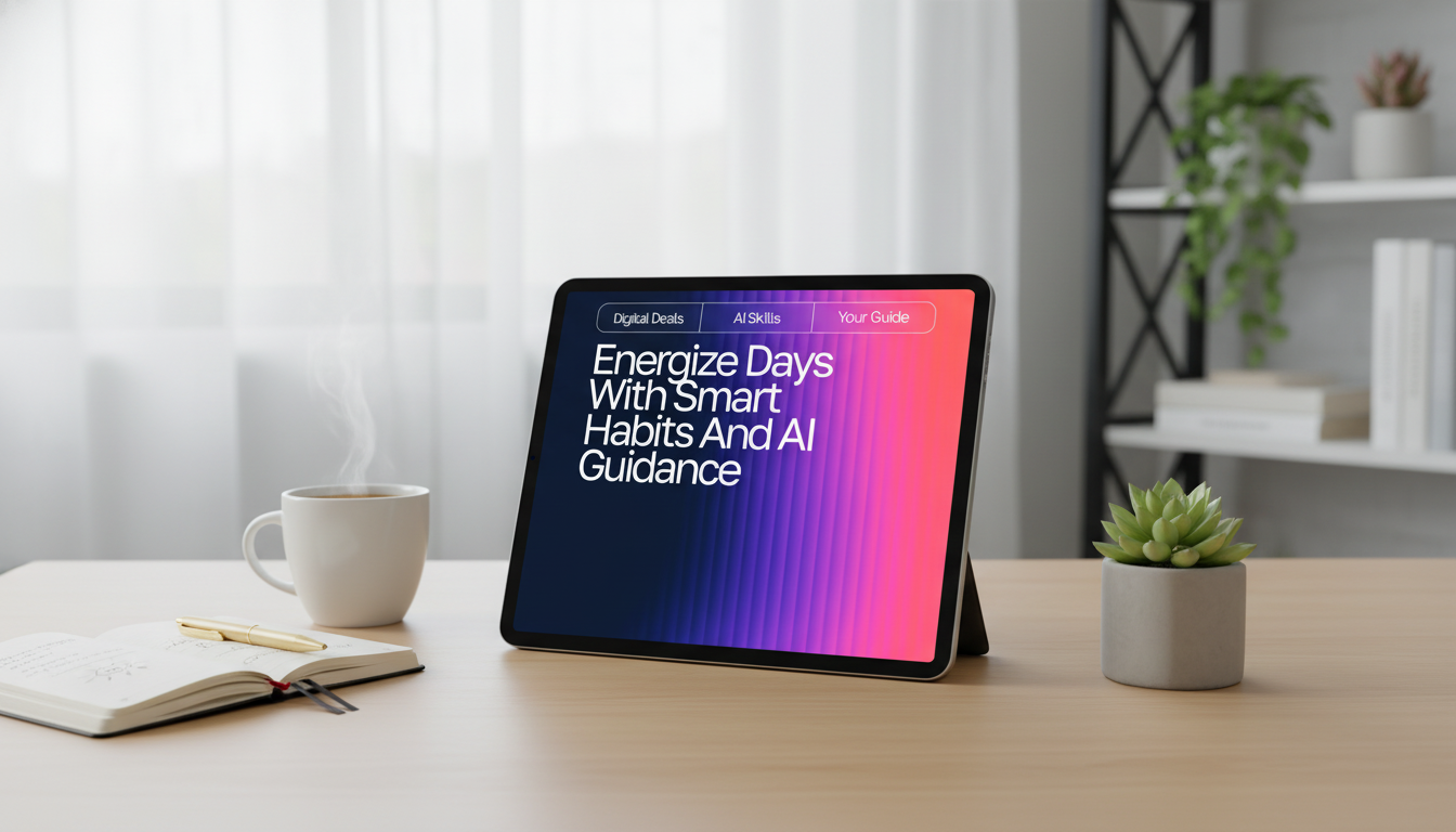 Boost Daily Energy: Smart Habits + AI Guidance Plan