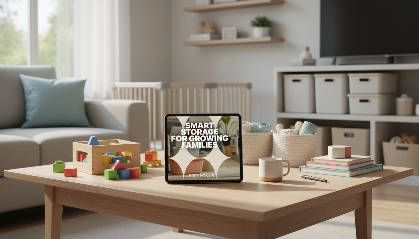 Child-Safe Storage for Growing Families: Smart Home Tips