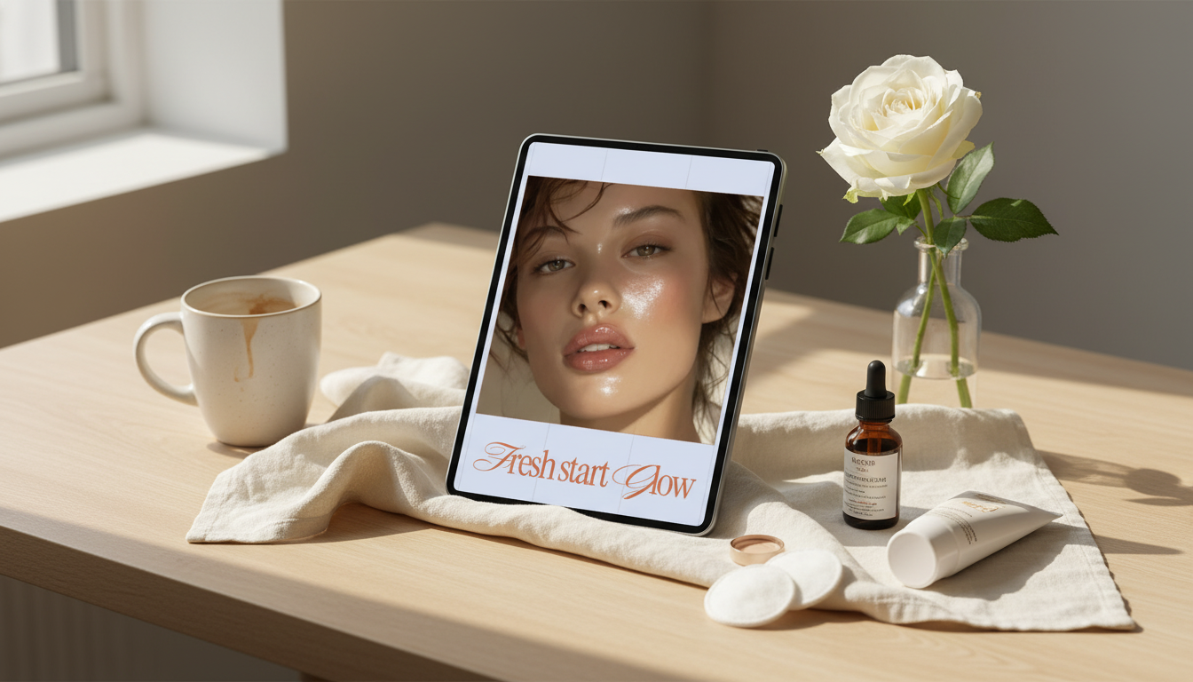 Fresh Start Glow: Simple Morning Routine for Radiant Skin