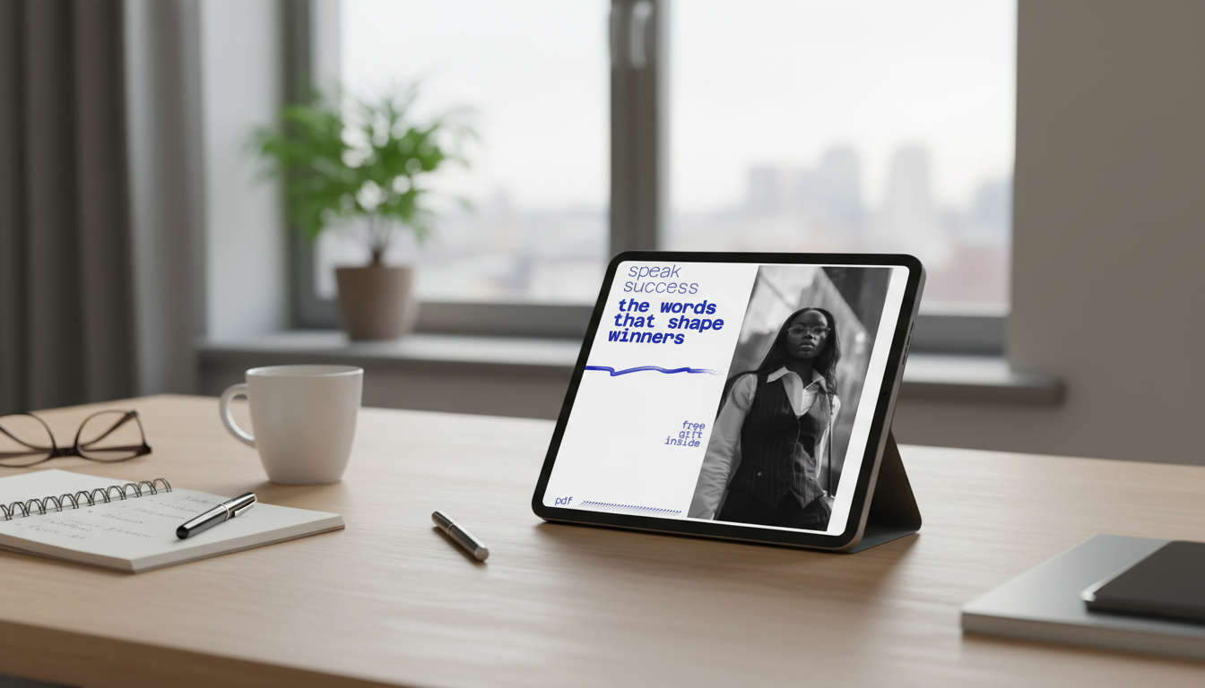 Speak Success: Self-Talk Scripts to Build Confidence