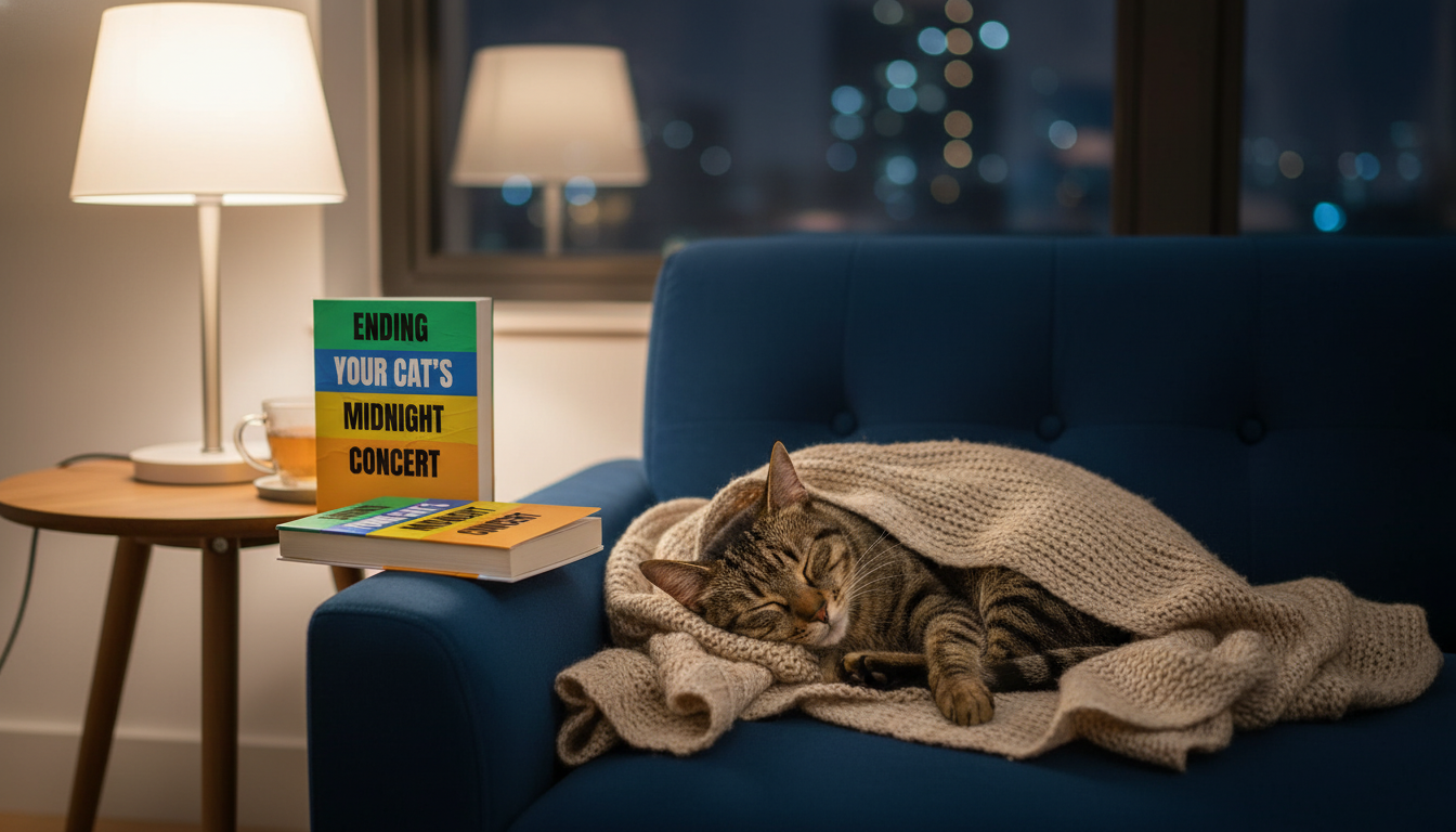 Stop Cat Meowing at Night: 10-Night Sleep Reset
