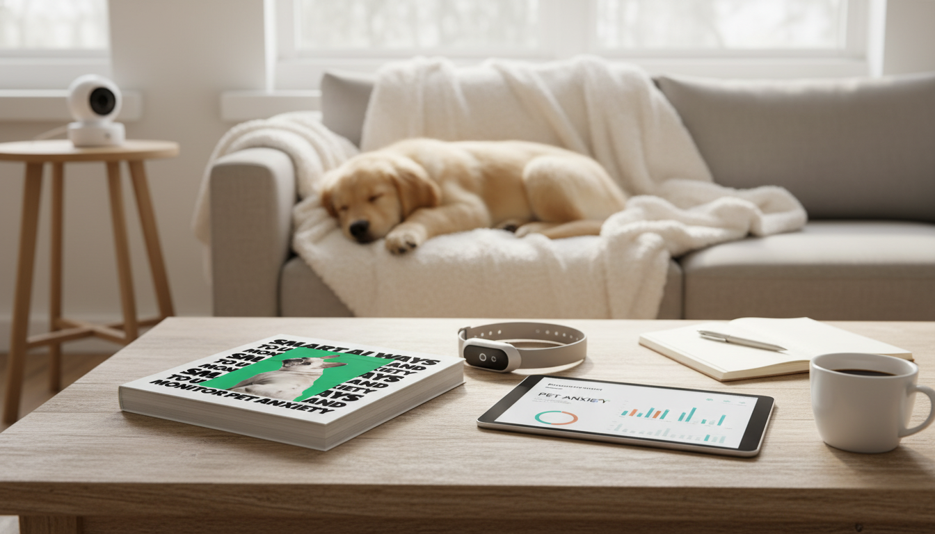 AI Pet Anxiety Tracking: Wearables, Apps & Home Setup