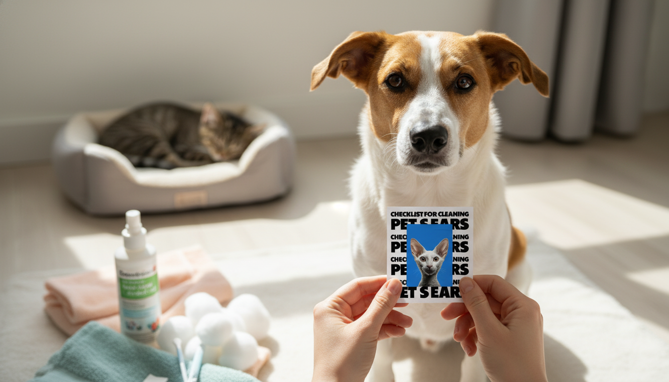 Pet Ear Cleaning Day: Fun Checklist & Safe Steps
