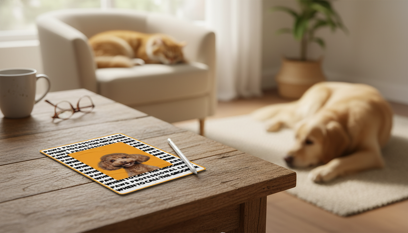 When to Call a Pet Groomer: Signs for Dogs & Cats