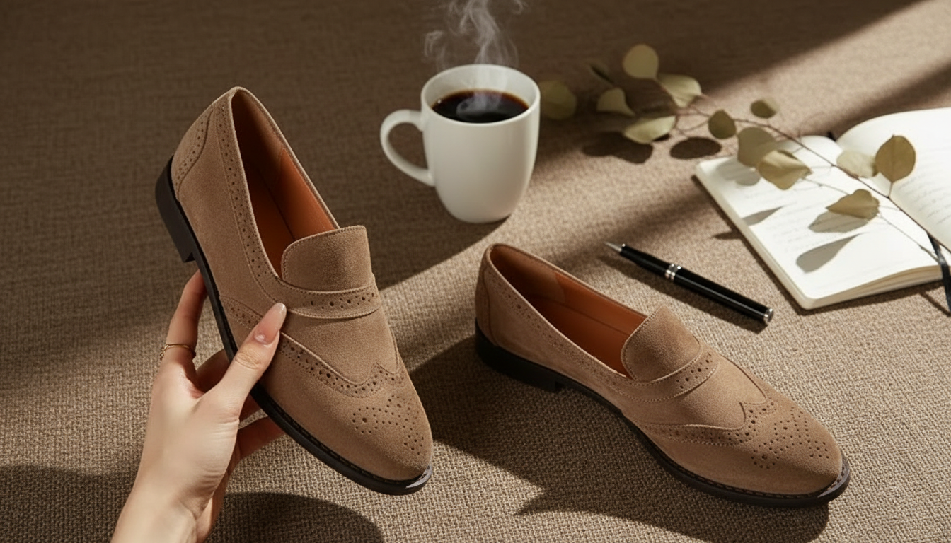 Retro Brogue Leather Pumps: Thick-Heel Stability Guide